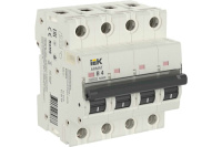 Автоматический выключатель 4P 4A (B) 6kA IEK M06N ARMAT