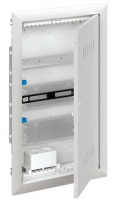 Шкаф мультимедийный с дверью с вентиляционными отверстиями и DIN-рейкой 3 ряда ABB UK630MV
