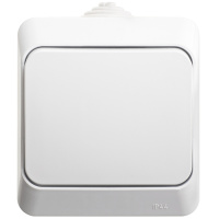 Этюд IP44 о/у 1-клавишный Переключатель 10 АХ, белый, Россия SE