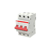 Рубильник модульный 3P 40A с красной ручкой ABB SHD203