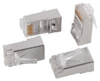 Разъем RJ45 FTP для кабеля SOLID кат.6 ITK