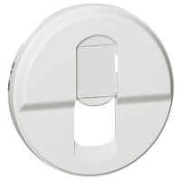 Накладка розетки RJ45 компьютерной Legrand Celiane Белый