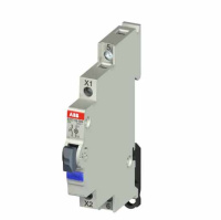 Выключатель кнопочный с подсветкой голубой ABB E217-16-01G220