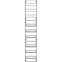 Панель распределительная EDF для устройств и зажимов 1350х250мм DIN125мм, 9рядов/108мод ABB
