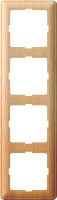 Рамка 4-постовая Wessen 59 Бук