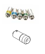 Светодиод KA2-2223 желтый 230В AC ABB