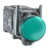 Сигнальная лампа 22мм 230-240В зеленая Schneider Electric
