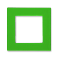 Сменная панель на рамку 1 пост зелёный ABB Levit