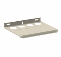 Фланец OEZXP34R, 400x330(фланец3) с круглыми отверстиями для руб ильников в металлическом боксе ABB