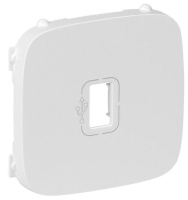 Накладка розетки USB с разъемом и кабелем для быстрого подключения Legrand Valena Allure Белый