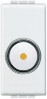 Светорегулятор поворотный для л/н 50-1000 Вт 1 мод Bticino Living Light Белый