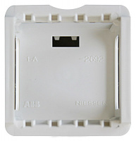 Адаптер для монтажа на DIN-рейке 2 мод ABB NIE Zenit Белый N2692 BL