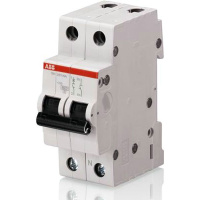 Автоматический выключатель 1P+N 16A (C) 6kA ABB SH201
