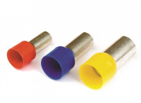 Наконечник-гильза 12мм с изолированным фланцем 0,75мм² голубой DKC