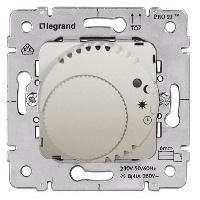 Термостат c LED-индикатором НЗ-контакт 8A cos φ=1 / 4A cos φ=0,6 Legrand Galea Life Жемчуг
