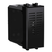 Звонок модульный, "Avanti", "Черный квадрат", 1 модуль DKC