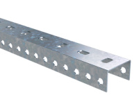 П-образный профиль PSL, L1000, толщ.1,5 мм, горячеоцинкованный DKC