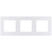 Рамка декоративная универсальная, 3 поста, Legrand Inspiria Жемчуг