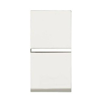 Выключатель 1-клавишный 1 мод ABB NIE Zenit Белый N2101 BL