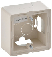 Коробка для накладного монтажа 1 пост Legrand Valena Life Слоновая кость