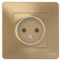 Розетка без заземления без шторок скрытой установки 16A 250В Systeme Electric Blanca Титан