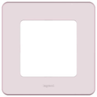 Рамка декоративная универсальная, 1 пост, Legrand Inspiria Розовый