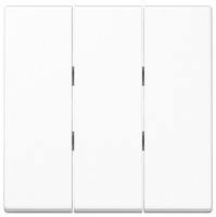 Клавиша для трёхклавишного выключателя Jung Белый