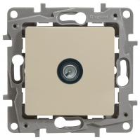 Розетка TV "звезда" Legrand Etika Cлоновая кость