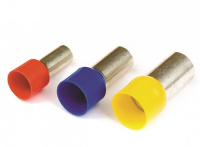 Наконечник-гильза 16 мм с изолированный фланцем 35мм²  красный DKC