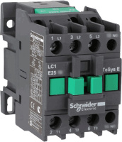Контактор 400V 25A, 3НО / доп.конт. 1НЗ, катушка 220V~ 50Гц, Schneider Electric EasyPact TVS