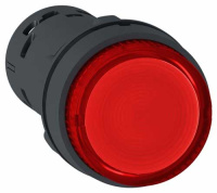 Кнопка 22мм 220В красная с подсв. XB7NW3461 Schneider Electric