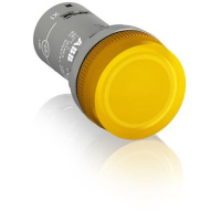 Лампа CL2-623Y желтая со встроенным светодиодом 230В AC с защитой от наводок с напряжением до 60В ABB