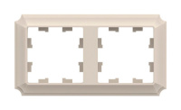 SE AtlasDesign ANTIQUE Рамка 2-постовая Бежевый