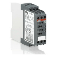 Реле контроля температуры CM-TCS.13P, Uпит=24-240В AC/DC, 0...+200 С, пружинные клеммы ABB