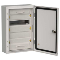 TITAN 5 Корпус металлический ЩРн-24 (1х24) 460х310х140 IP54 сер IEK