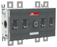 Рубильник OT200E22 до 200А 4-полюсный (без ручки управления) ABB
