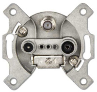 Механизм Розетка TV-FM-SAT оконечная Jung