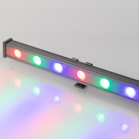 Прожектор светодиодный AR-LINE-1000S-18Вт-24В RGB Arlight Серый