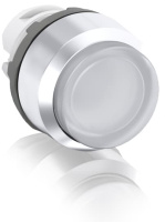 Кнопка MP3-21C прозрачная выступающая только корпус с подсветкой без фиксации ABB 