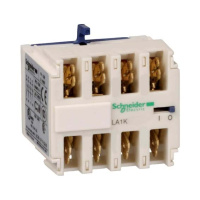 Блок дополнительных контактов 2НО+2НЗ, фастон Schneider Electric