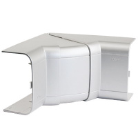 Угол внутренний изменяемый 70-120С с разделителем 140x50 DKC In-Liner Aero Серый металлик Угол внутренний изменяемый 70-120С с разделителем 140x50 DKC In-Liner Aero Серый металлик