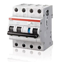 ABB Дифавтомат DS203NC 3P+N 10А (C) 6кА типAC 30mA