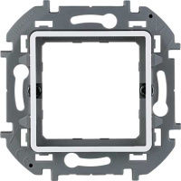 Адаптер для 2-модульных механизмов Legrand Mosaic, скрытого монтажа Legrand Inspiria Белый