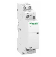Контактор модульный 16A 220V 50Гц 1НО+1НЗ Schneider Electric Acti 9 iCT