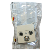 Механизм Розетка TV-FM-SAT проходная Jung