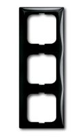 Рамка 3-постовая ABB BJB Basic55 château Черный