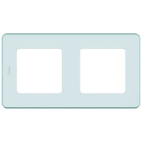 Рамка декоративная универсальная, 2 поста, Legrand Inspiria Мятный