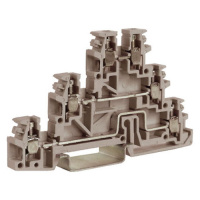 TLD.2(Ex)i, 3 уровневый проходной зажим синий 2,5 кв.мм DKC