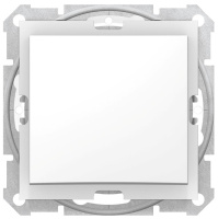 Выключатель 1-клавишный 10A IP44 Schneider Electric Sedna Белый