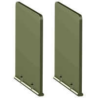 Разделитель полюсов EZC100 (компл. из 2 шт.) Schneider Electric